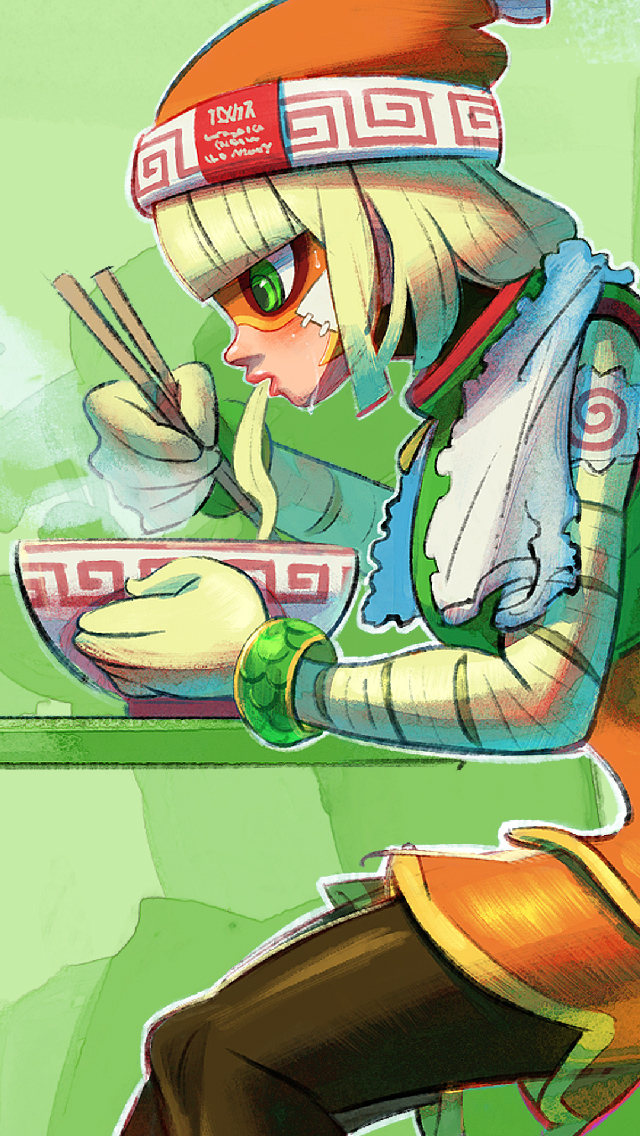 my.nintendo.com/Wallpaper - ARMS (Min Min)/ARMS_MinMin_[640x1136].jpg